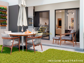 LE CHALET - Apartamento de 2 dormitórios oferece uma suíte