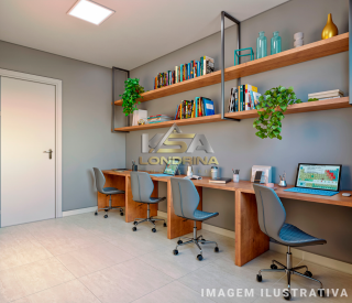 LE CHALET - Apartamento de 2 dormitórios oferece uma suíte