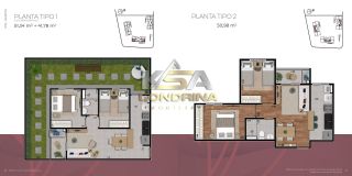 Apartamento Para Vender com 2 quartos e Sacada Prox. Aeroporto