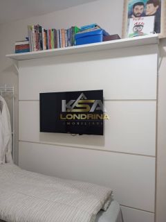 Apartamento com 2 quartos no edifício Spazio La Ville em Londrina.