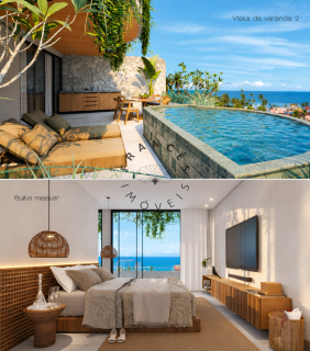 Apartamentos Estilo Garden (1 a 3 Quartos) com Piscina Privativa Aquecida | Litoral Sul, Alagoas
