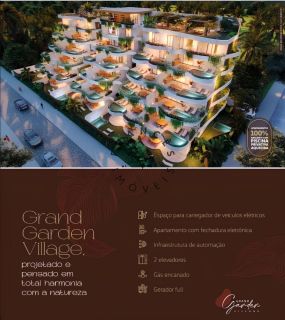 Apartamentos Estilo Garden (1 a 3 Quartos) com Piscina Privativa Aquecida | Litoral Sul, Alagoas