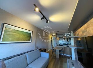 Apartamento Para Vender Mobiliado com 01 suíte no bairro Jatiúca em Maceió