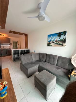 Conforto e Brisa do Mar: Apartamento Nascente com 2 Quartos a 300m da Praia