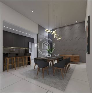 Casa de Condomínio Para Vender com 3 quartos 1 suítes no em Marechal Deodoro