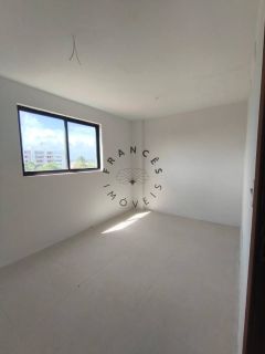 Apartamento Novo de 2 Quartos com Varanda e Piso em Porcelanato no Residencial Camurupim | Praia do Francês