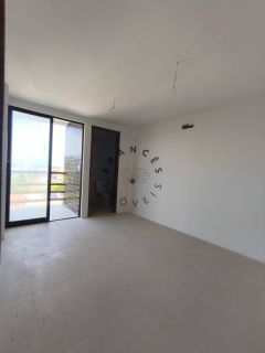 Apartamento Novo de 2 Quartos com Varanda e Piso em Porcelanato no Residencial Camurupim | Praia do Francês