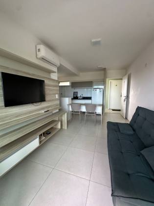 Apartamento Quarto e Sala Mobiliado à Venda na Praia do Francês – Edifício Jasmim