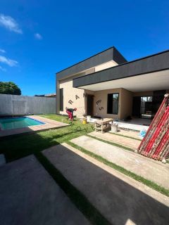 Casa nova 3 quartos e 1 suíte na Praia do Francês
