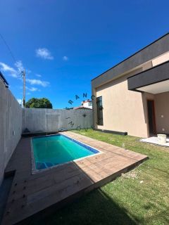 Casa nova 3 quartos e 1 suíte na Praia do Francês