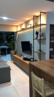 Apartamento 2 quartos (1 suíte) 100% MOBILIADO