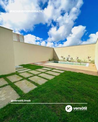 3/4, suíte master e piscina no SIM