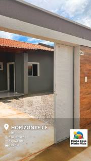 CASA EM HORIZONTE 3 QUARTOS ENTRADA ZERO