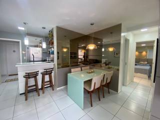 Apartamento mobiliado 3 quartos