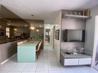 Apartamento mobiliado 3 quartos