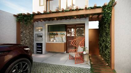 CASAS FRENTE A PRAIA CUMBUCO 4 QUARTOS