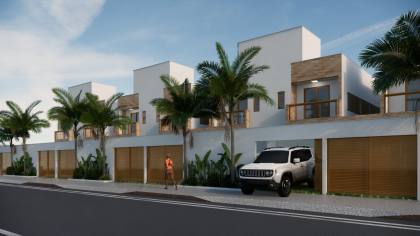 CASAS FRENTE A PRAIA CUMBUCO 4 QUARTOS