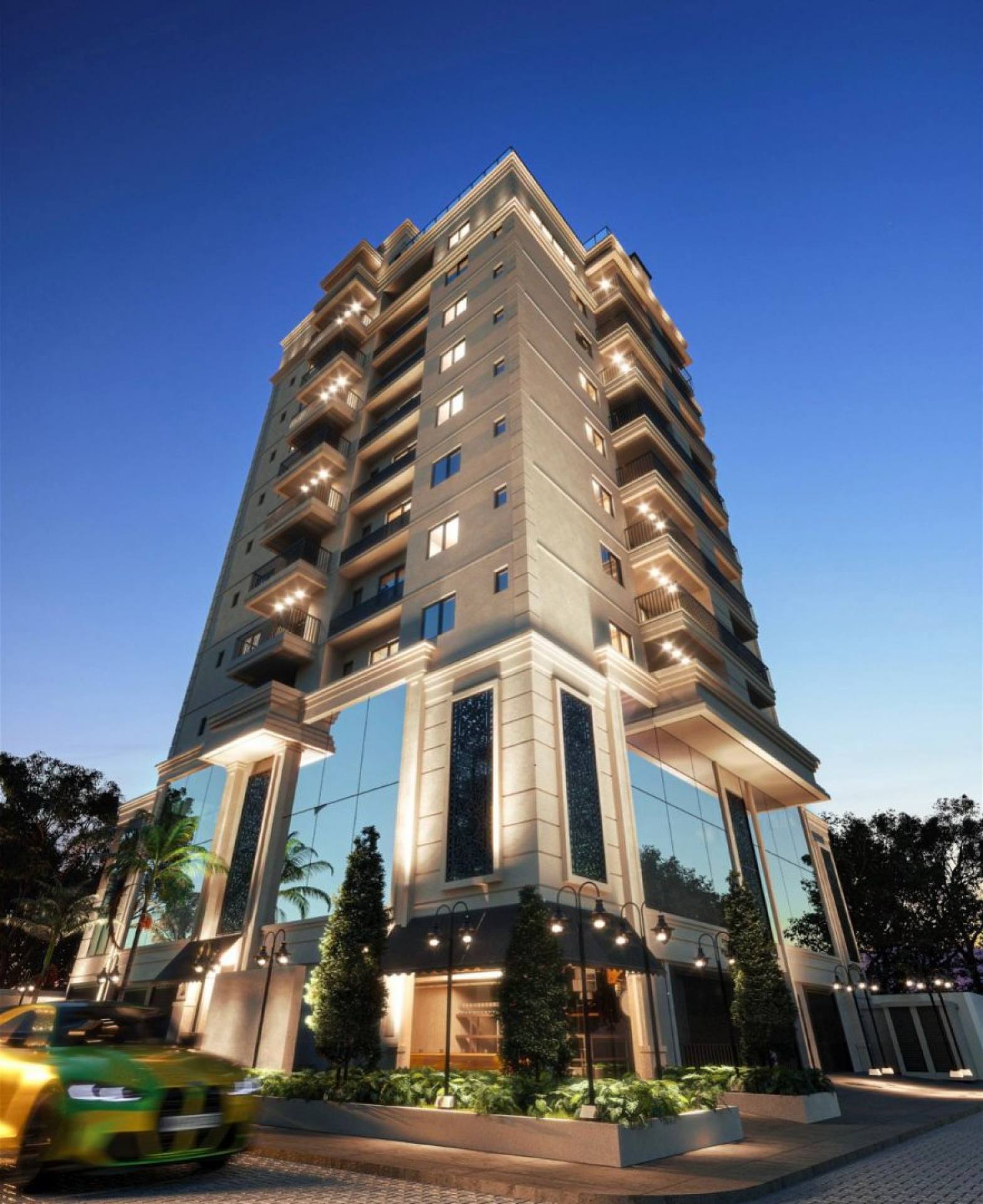 APARTAMENTO 3 DORMITORIOS APENAS 80M DA PRAIA - Alto Padrão