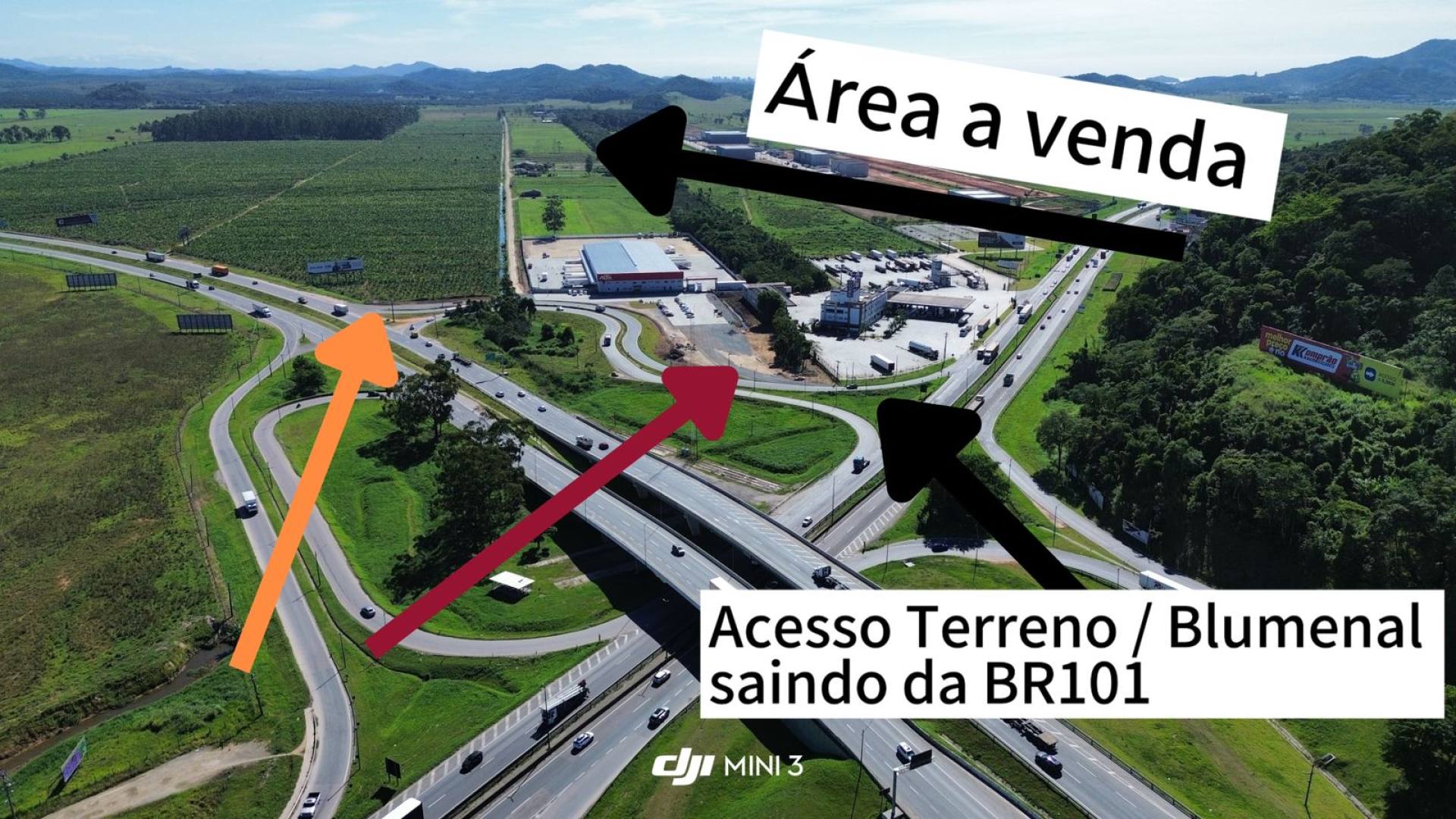 Terreno Industrial/Logístico à Venda – 10.000 m² – Navegantes/SC – Entroncamento BR-101 x BR-470