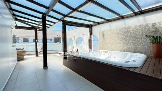 Apartamento Alto Padrão na praia com Jacuzzi 6 Lugares.