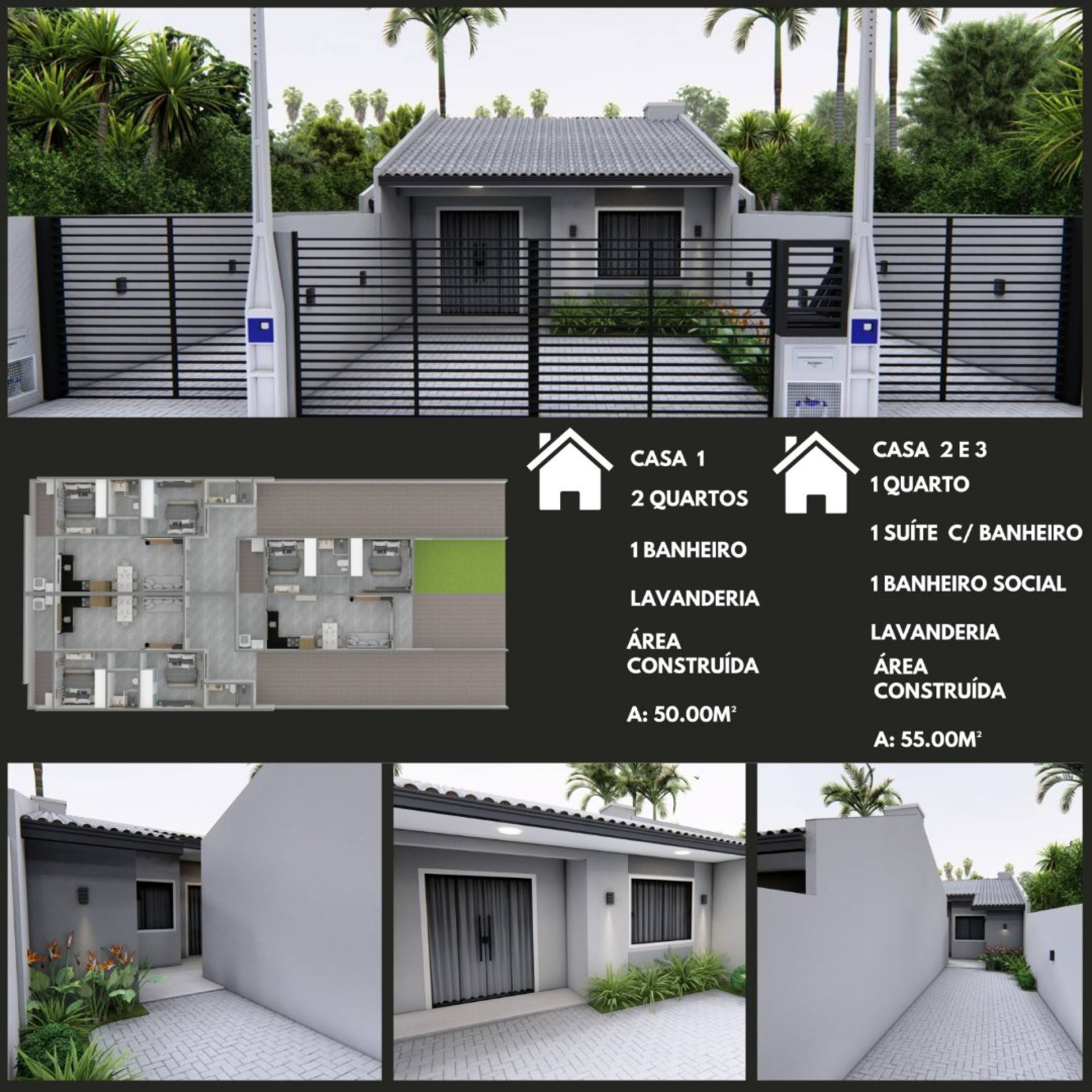Casa para Vender com 2 dormitórios, sendo 1 suíte no bairro Itajuba em Barra Velha