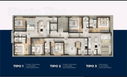 Apartamento Para Vender com 1 quartos 1 suítes no bairro ITACOLOMI em Balneário Piçarras 800 metros da praia.