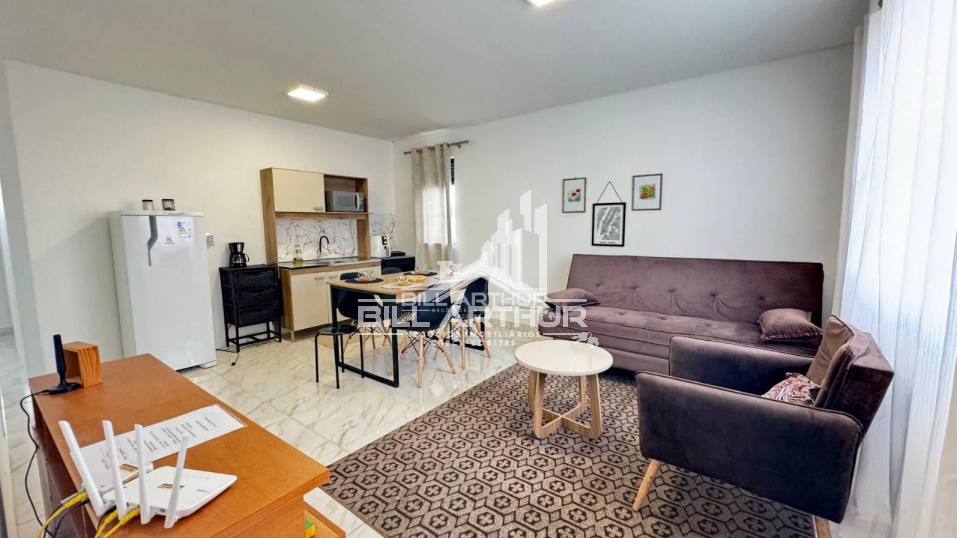 Apartamento 100% mobiliado para locação anual