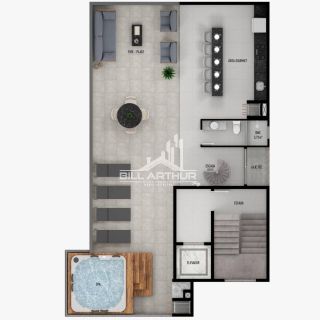 Apartamento Alto Padrão Mobiliado com Vista para o Mar em Balneário Piçarras!