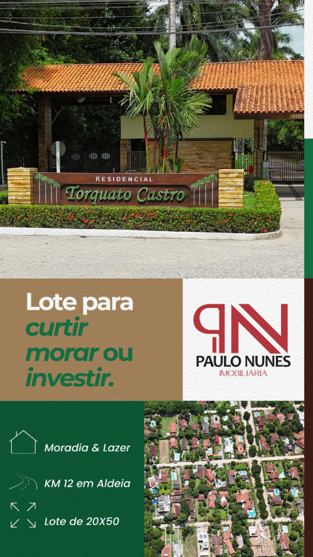 Residencial Torquato Castro - Em Aldeia.