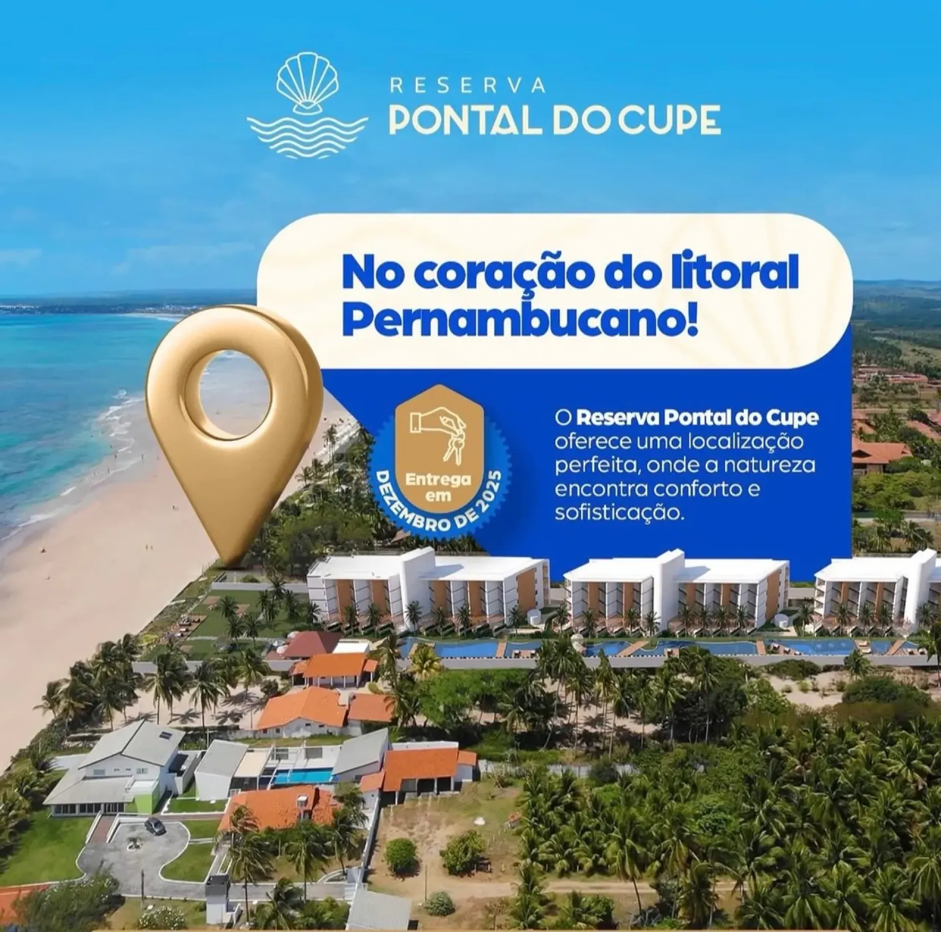 Flat Reserva Pontal do Cupe, Porto de Galinhas - Ipojuca.
