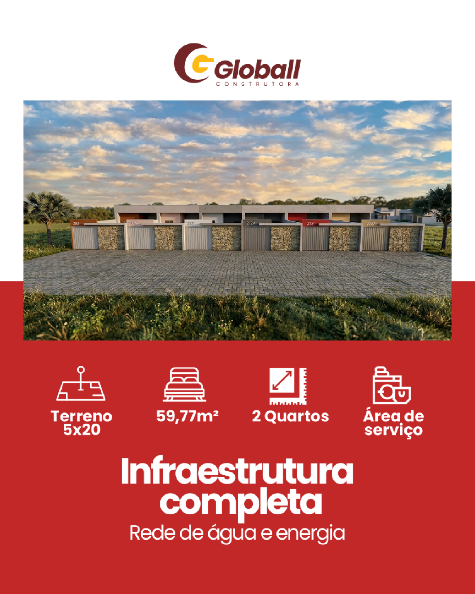 Casas prontas em Limoeiro - Pernambuco.