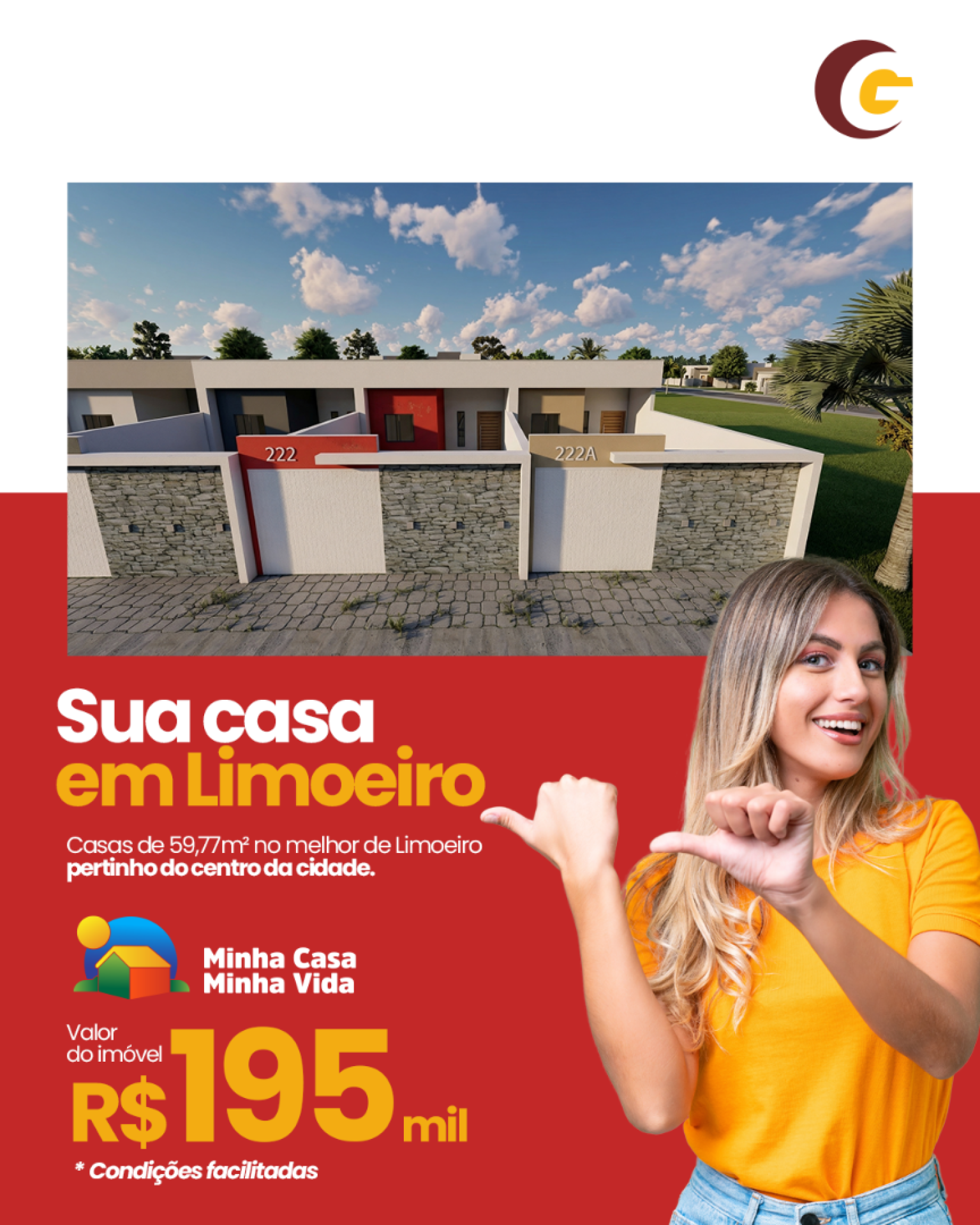 Casas prontas em Limoeiro - Pernambuco.