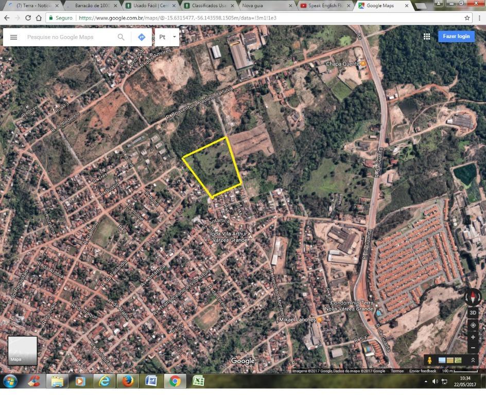 Área à venda, 26840 m² por R$ 2.000.000 - Vila Arthur - Várzea Grande/MT