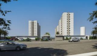Belo apartamento com 2 quartos.
