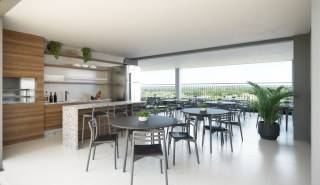 Belo apartamento com 2 quartos.