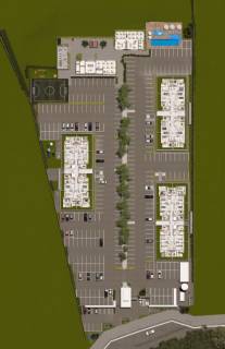 Belo apartamento com 2 quartos.