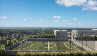 Belo apartamento com 2 quartos.