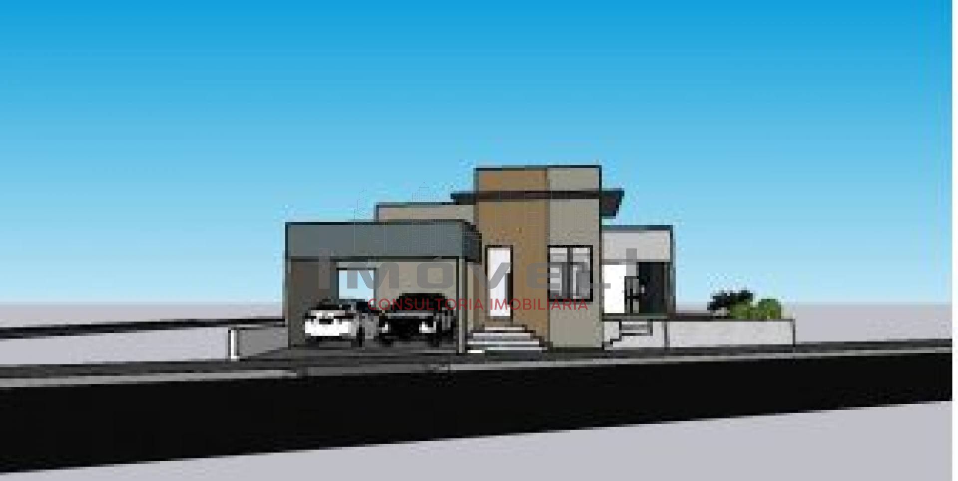 Linda casa com 3 quartos.