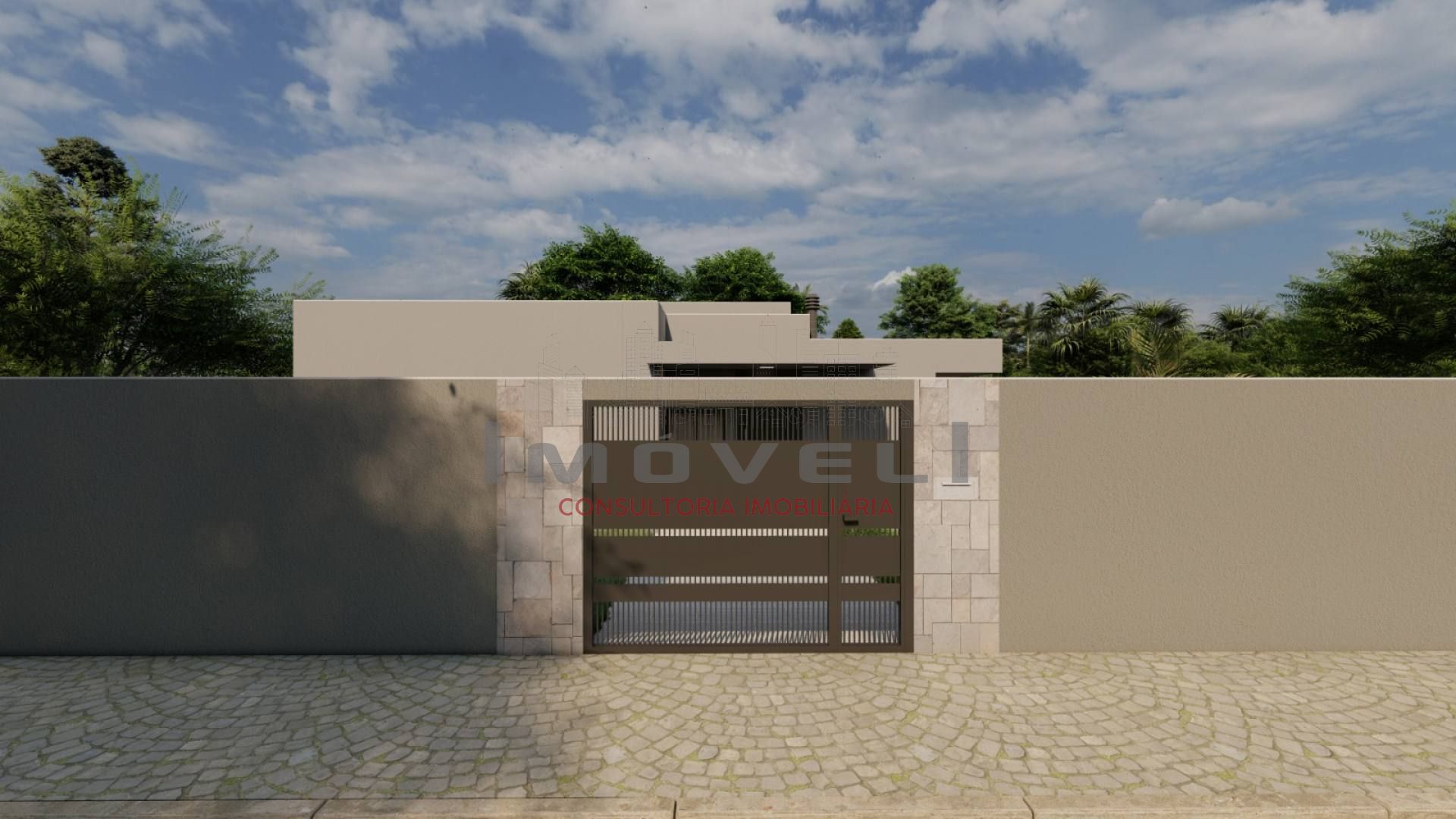 Bela casa com 3 quartos.