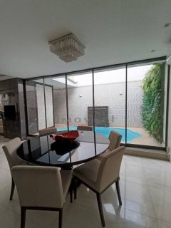 Casa Mobiliada com 4 Suites e Piscina no Condomínio Pampulha/Vg