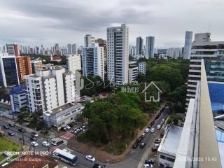 Flat para Alugar com Excelente Localização, na Avenida Conselheiro Rosa e Silva, 1930 – Recife/PE. Edifício Golden Jaqueira.