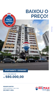 Apartamento para Venda, com excelente localização, na rua Conselheiro Portela – 285 – Apartamento 901, Espinheiro – Recife/PE.