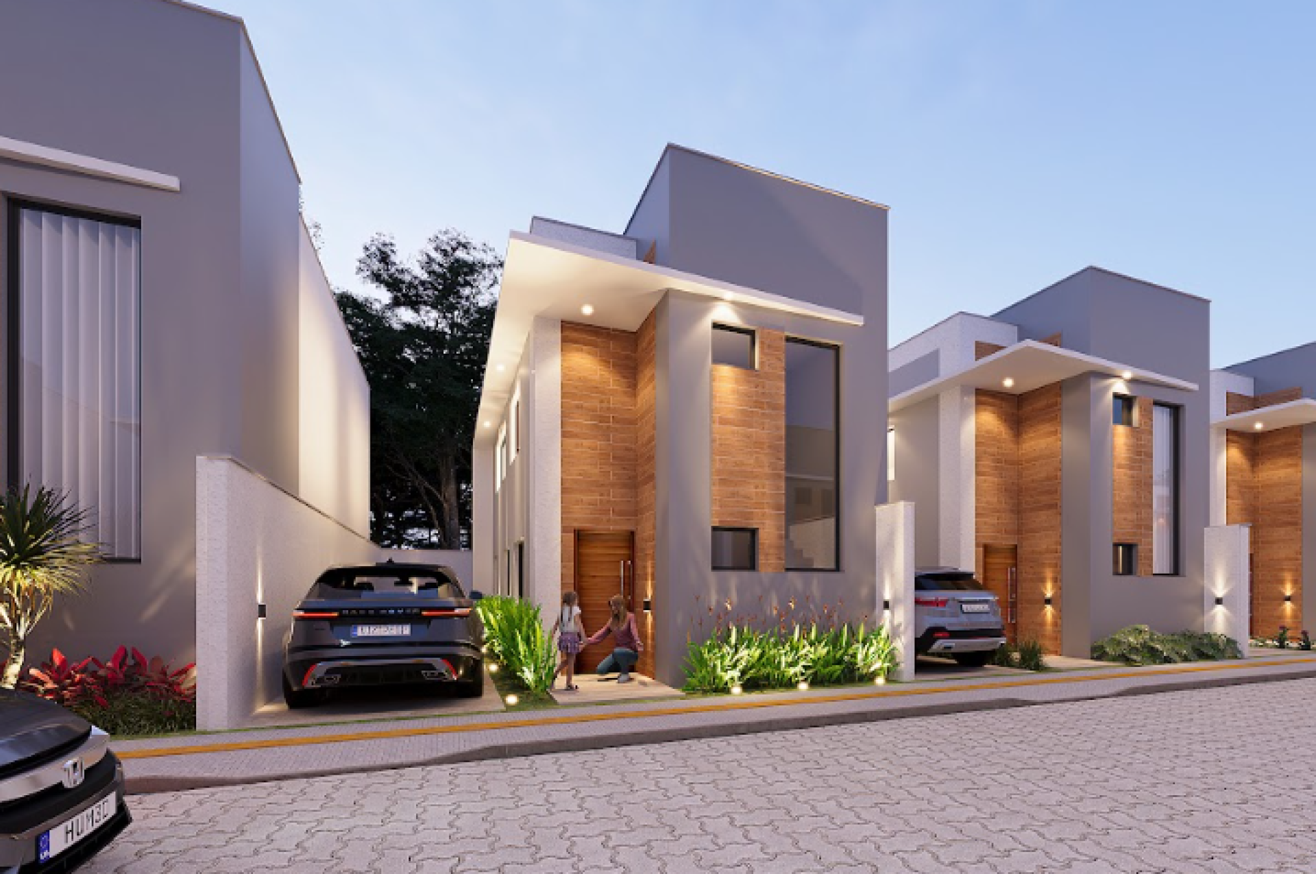 Jardins do Uruguai: casas duplex com 87,85m² próximo ao Mix Atacarejo