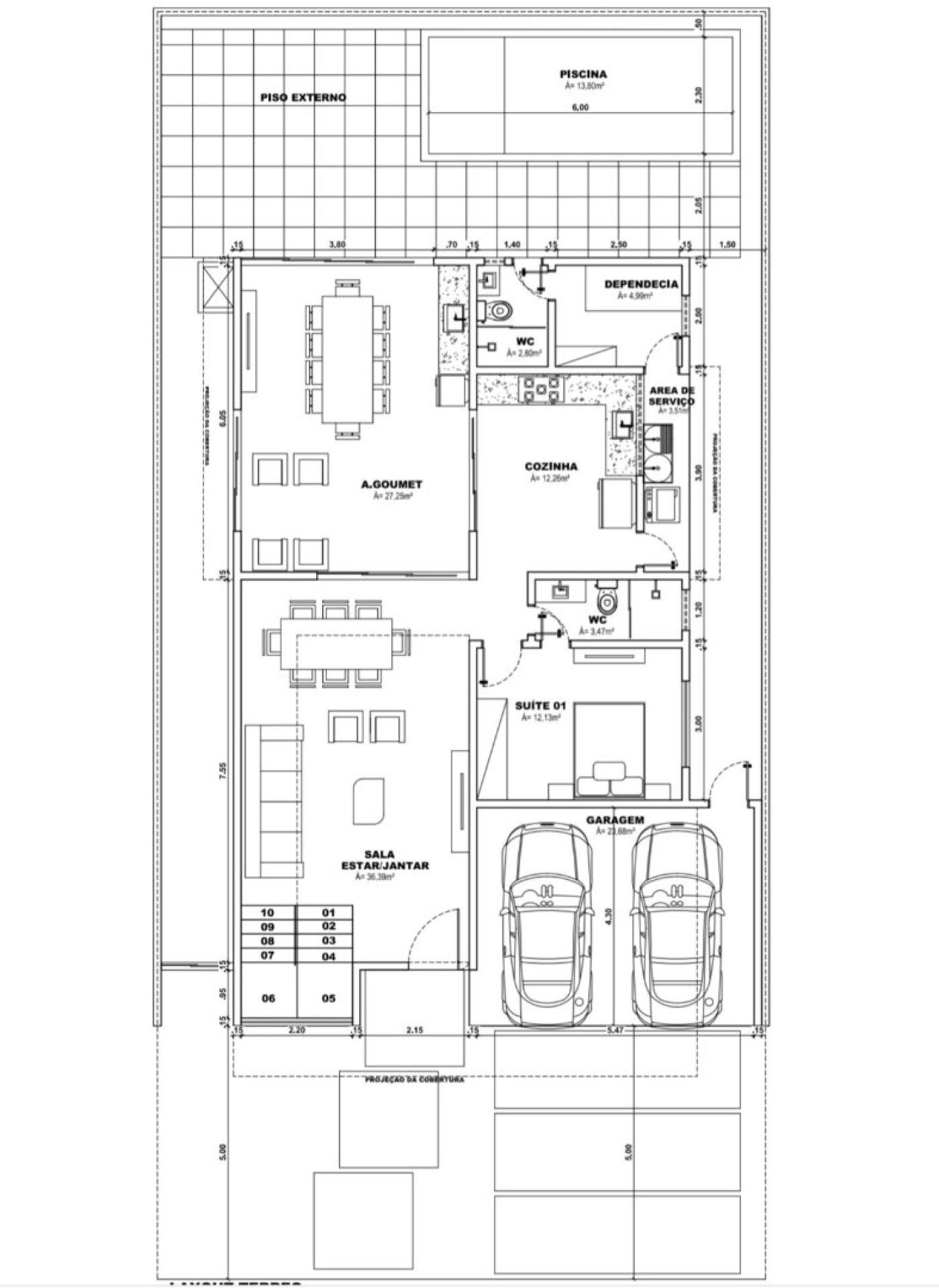 Duplex de 265m² à venda no Terras Alphaville