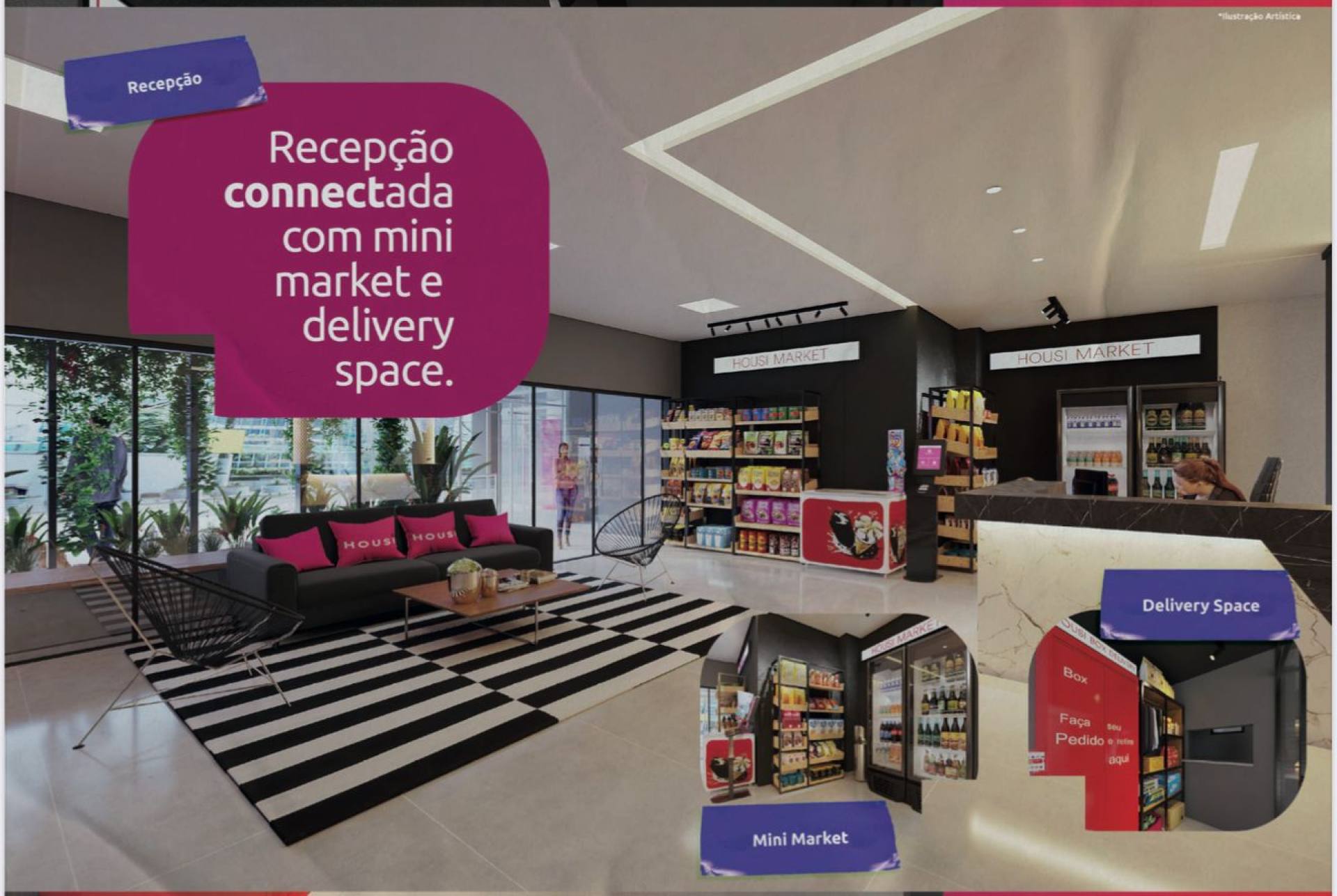 Stúdio de 27 m² à venda no Connect Jóquei