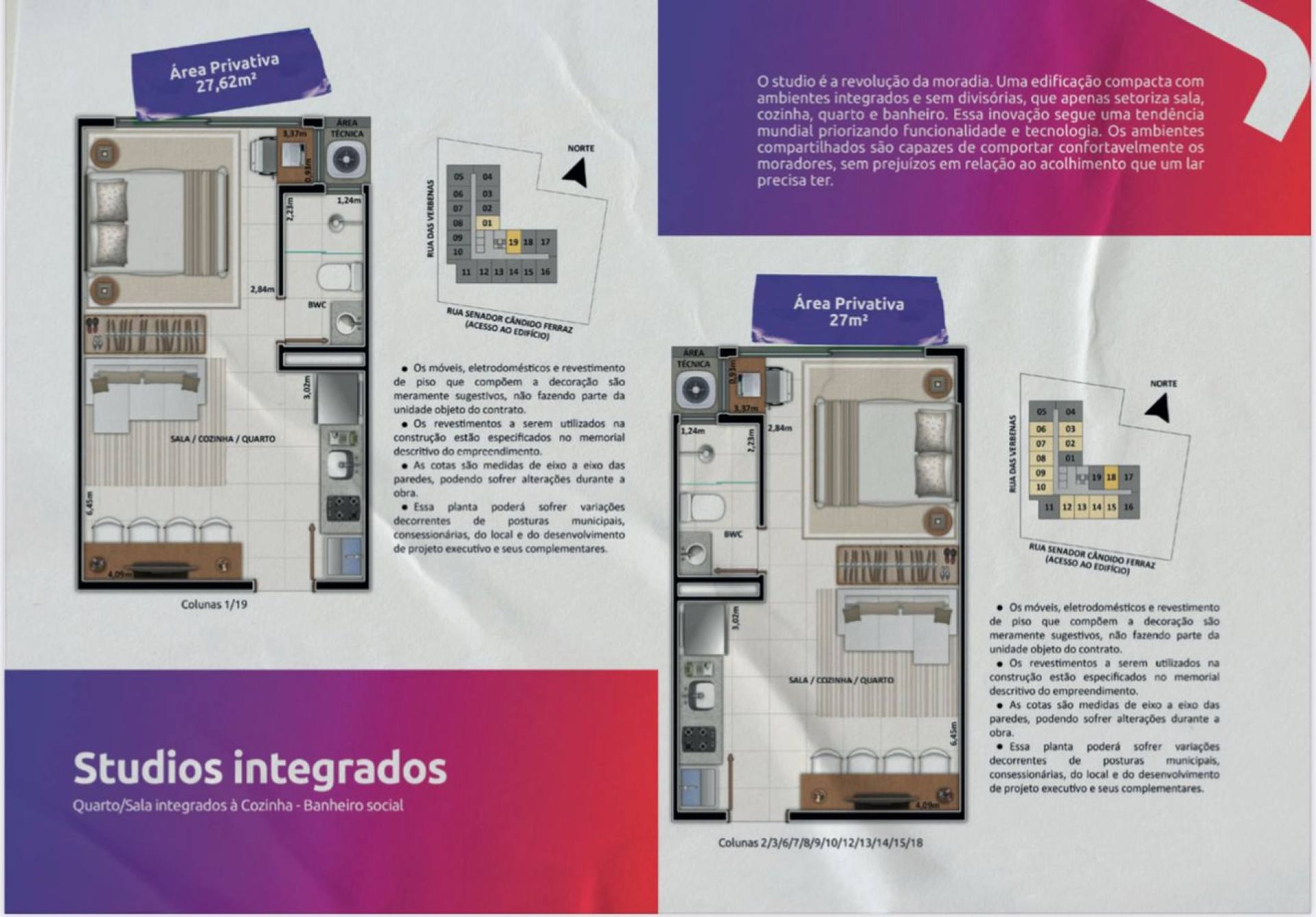 Stúdio de 27 m² à venda no Connect Jóquei