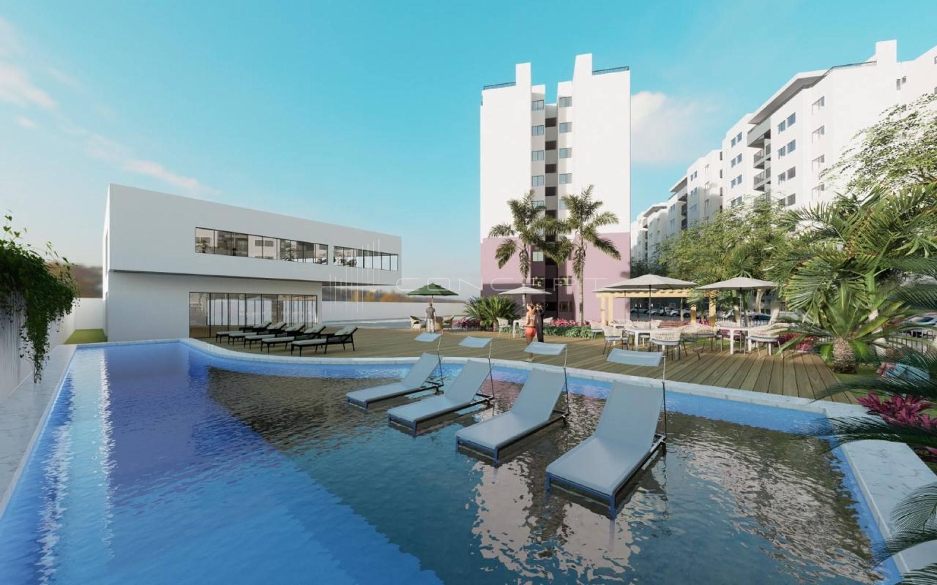 Apartamento de 3 quartos à venda no Aquarela Dirceu