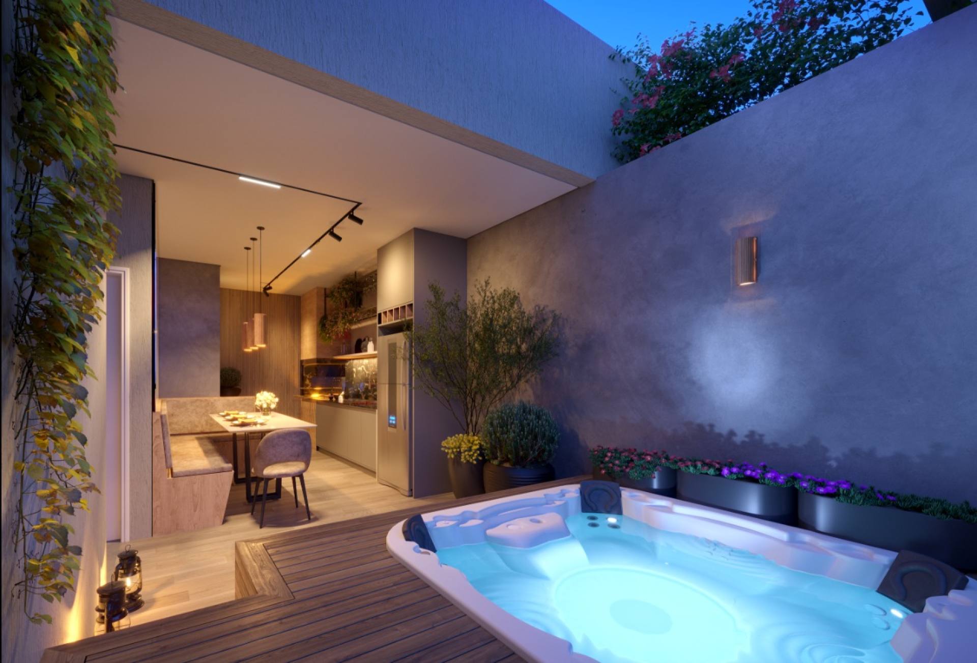 Apartamento de 2 quartos com varandão à venda no SOHO no São Cristóvão