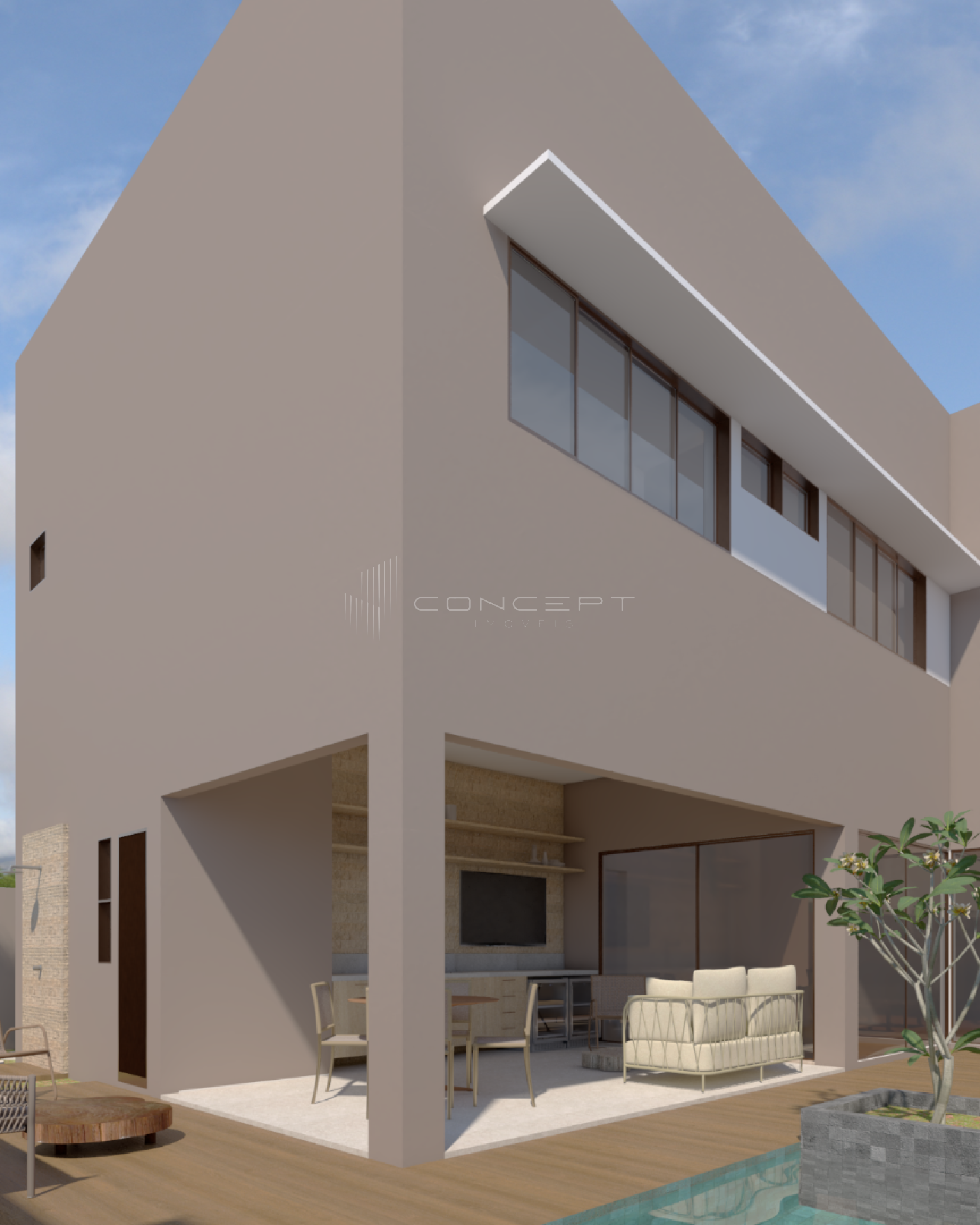 CASA DUPLEX À VENDA NO TERRAS ALPHAVILLE 1