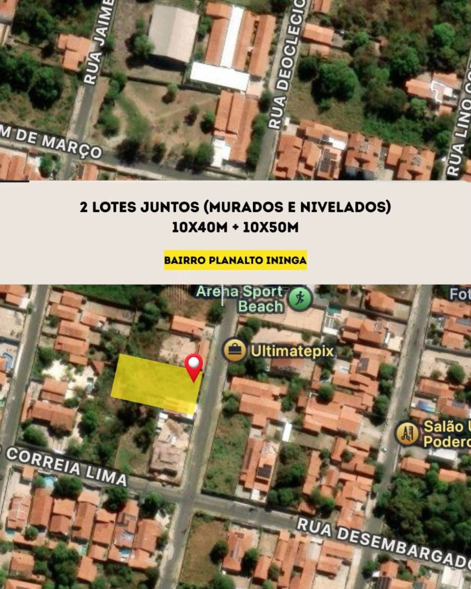 Terreno de 900m2 no Planalto Ininga